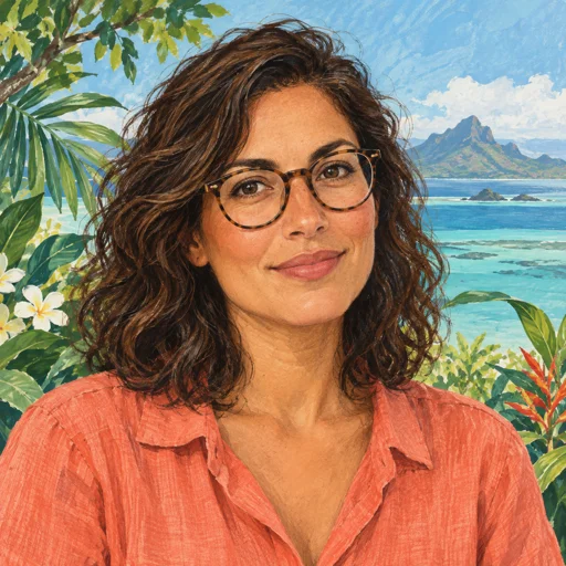 Portrait illustré de Clara Moreau