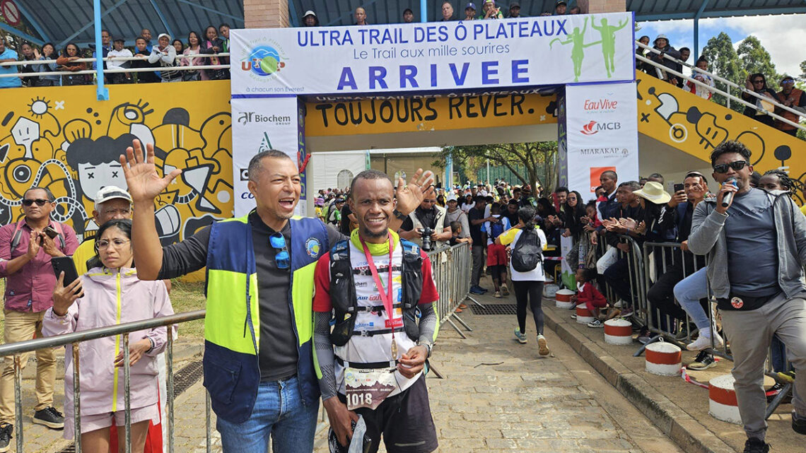 Jonah Freddy Mamiarivelo domine l’UTOP – ULTRA -TRAIL 130km