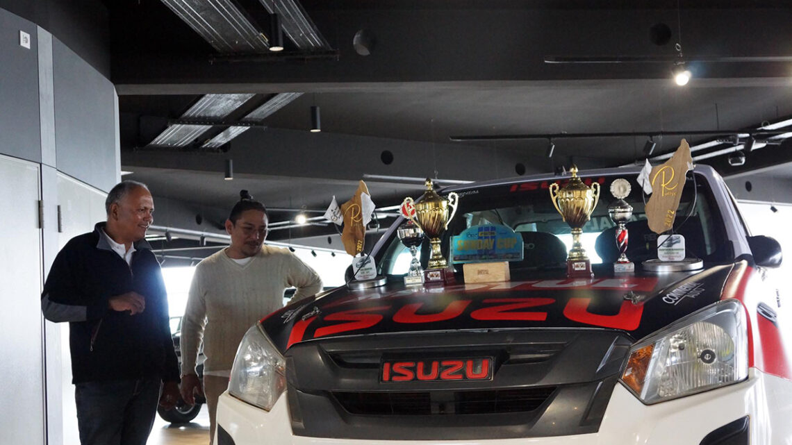 Freddy vise le Top3 au Rallye Motul V avec l’Isuzu D-Max