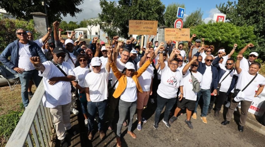 Mobilisation de l’UR 974 contre la discrimination syndicale chez Nicollin Réunion